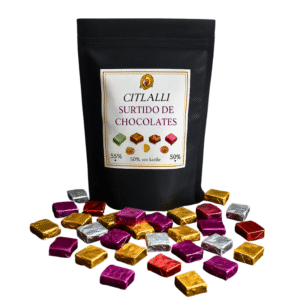 Surtido de Chocolate Artesanal 50%, 55% y 65% | Citlalli